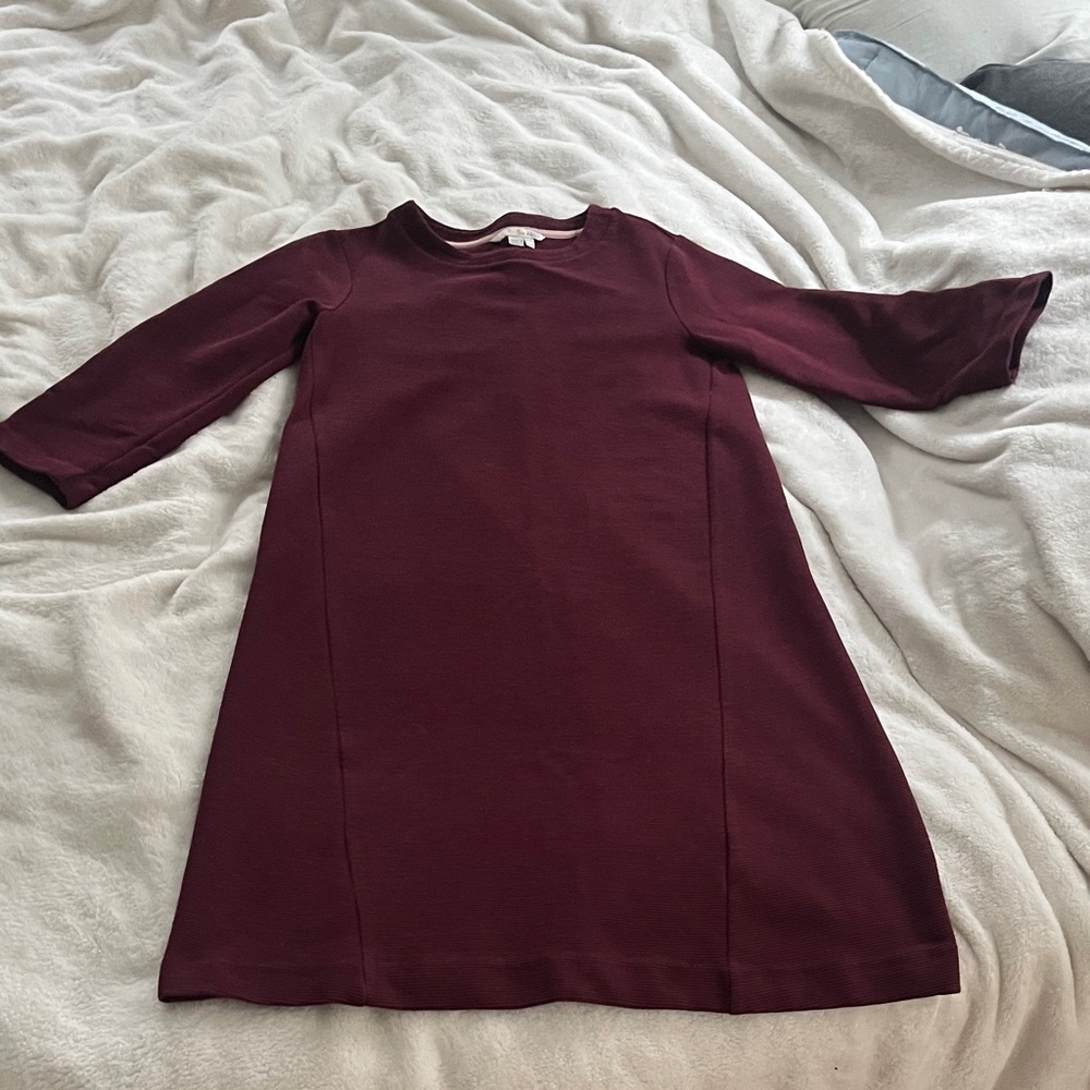 Boden Burgundy Women’s Casual Dress 4L